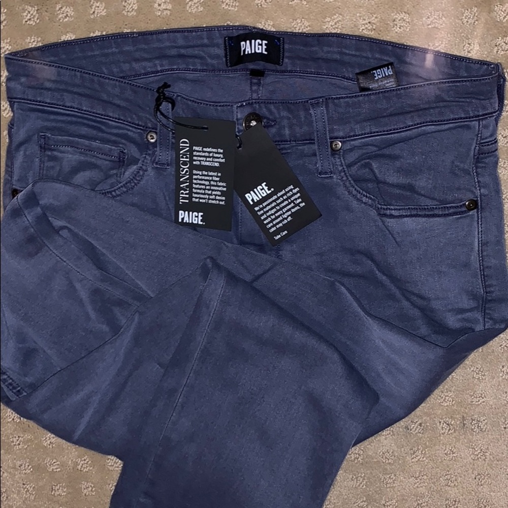 Paige transcend Lennox slim fit jeans NWT size 33